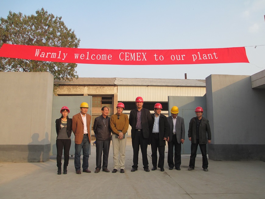 Warmly celebrate the 10th anniversary of the cooperation between Luoyang Zhili and the Cemex Cement(图1)