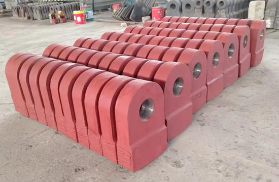 Teach you to know the wear-resistant hammer head material of crusher