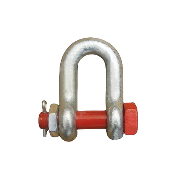 Bow-shaped shackle