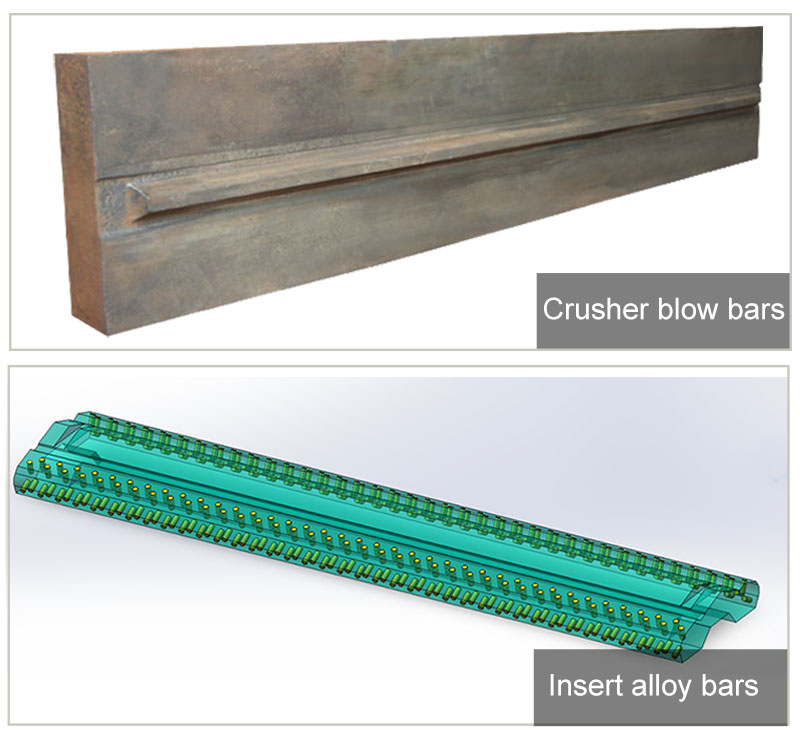 High Manganese Steel Blow Bars