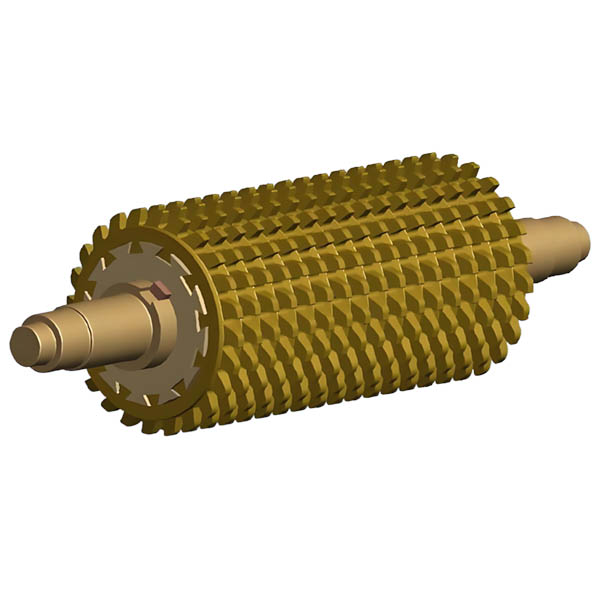 Crusher Toothed Roller