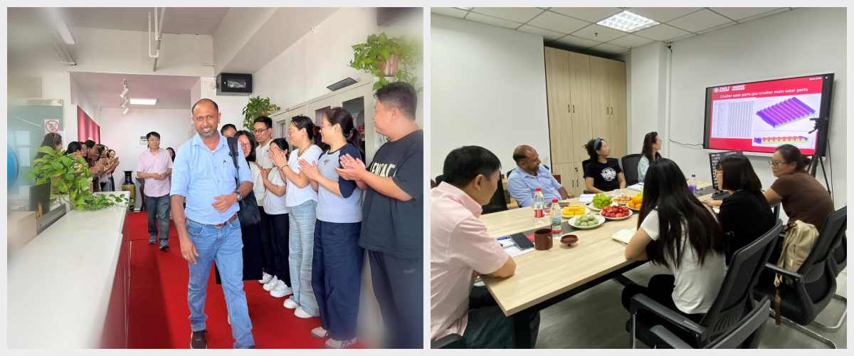 A Sri Lankan cement customer visited our company, recognizing our strength(图1) A Sri Lankan cement customer